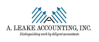 A. LEAKE ACCOUNTING, INC. DISTINGUISHING WORK BY DILIGENT ACCOUNTANTS logo