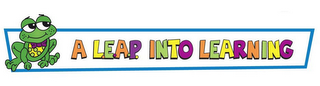 A L.E.A.P. INTO LEARNING logo