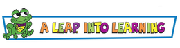 A L.E.A.P. INTO LEARNING logo