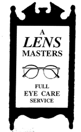 A LENS MASTERS FULL EYE CARE SERVICE logo