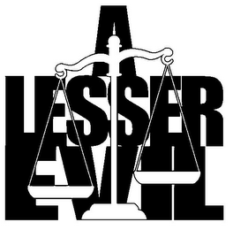 A LESSER EVIL logo