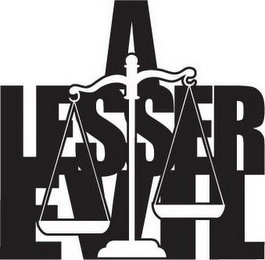 A LESSER EVIL logo