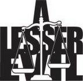 A LESSER EVIL logo