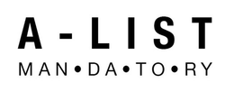 A-LIST MAN·DA·TO·RY logo