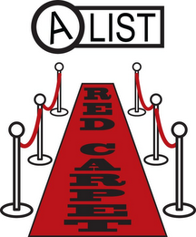 A LIST RED CARPET logo