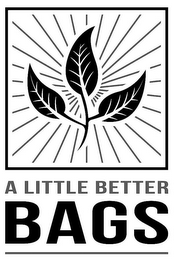 A LITTLE BETTER BAGS logo