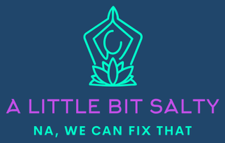 A LITTLE BIT SALTY NA, WE CAN FIX THAT logo