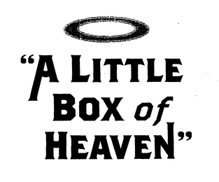 "A LITTLE BOX OF HEAVEN" logo
