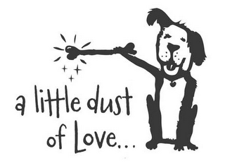 A LITTLE DUST OF LOVE. . . logo