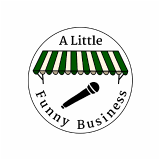 A LITTLE FUNNY BUSINESS logo