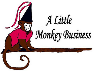 A LITTLE MONKEY BUSINESS logo