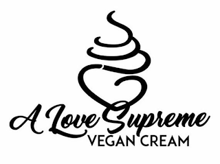 A LOVE SUPREME VEGAN CREAM logo