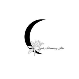 A, LUNA'S ARTESANIAS Y MAS. logo