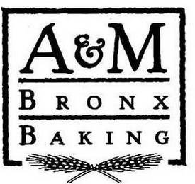 A & M BRONX BAKING logo