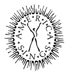 A M E R I C A  S I N G S logo