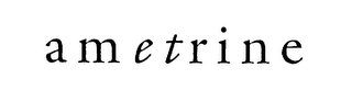 A M E T R I N E logo