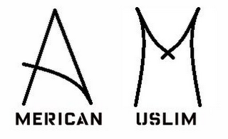 A M MERICAN USLIM logo