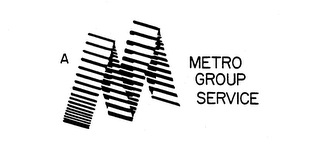 A M METRO GROUP SERVICE logo