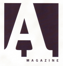 A MAGAZINE logo