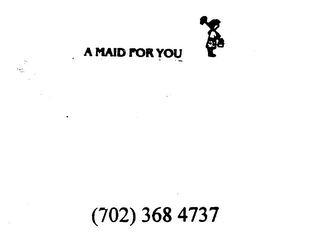 A MAID FOR YOU logo