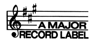 A MAJOR RECORD LABEL logo