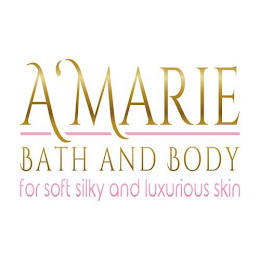 A 'MARIE BATH AND BODY FOR SOFT SILKY AND LUXURIOUS SKIN logo