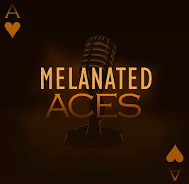 A MELANATED ACES A logo