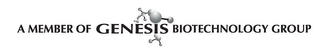 A MEMBER OF GENESIS BIOTECHNOLOGY GROUP logo