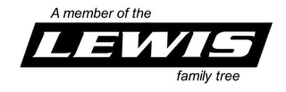 A MEMBER OF THE LEWIS FAMILY TREE logo