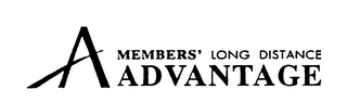 A MEMBERS' LONG DISTANCE ADVANTAGE logo