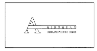 A MENSWEAR DESIGN BY HENRI RENE logo