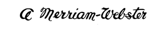 A MERRIAM WEBSTER logo