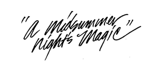 "A MIDSUMMER NIGHT'S MAGIC" logo