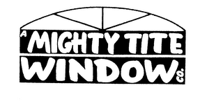 A MIGHTY TITE WINDOW CO. logo
