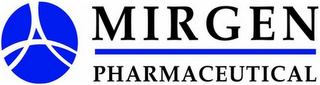 A MIRGEN PHARMACEUTICAL logo