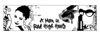 A MOM IN RED HIGH HEELS logo