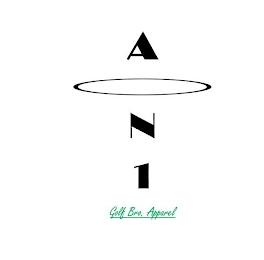 A N 1 GOLF BRO APPAREL logo