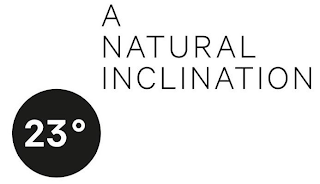 A NATURAL INCLINATION 23° logo
