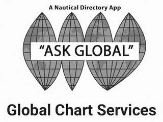 A NAUTICAL DIRECTORY APP "ASK GLOABL" GLOBAL CHART SERVICES logo