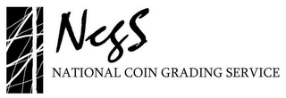 A NCGS NATIONAL COIN GRADING SERVICE logo