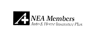 A+ NEA MEMBERS AUTO & HOME INSURANCE PLUS logo