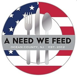 A NEED WE FEED OCEAN COUNTY, NJ EST. 2012 logo