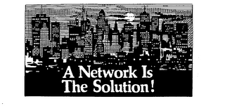 A NETWORK IS THE SOLUTION ! logo