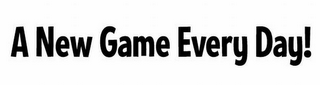 A NEW GAME EVERY DAY! logo