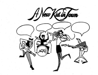A NEW KID IN TOWN NEW KID logo