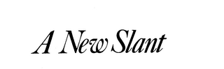 A NEW SLANT logo