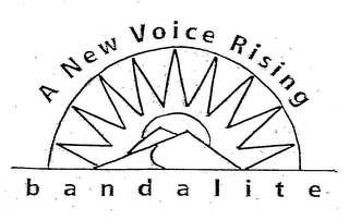 A NEW VOICE RISING BANDALITE logo
