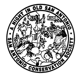 A NIGHT IN OLD SAN ANTONIO CONSERVATION SOCIETY logo