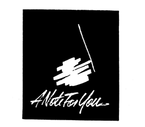 A NOTE FOR YOU logo