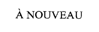 A NOUVEAU logo